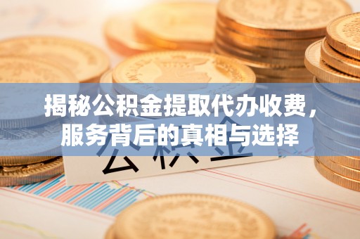天峨揭秘公积金提取代办收费，服务背后的真相与选择