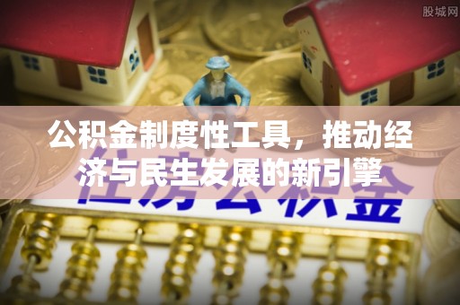 天峨公积金制度性工具，推动经济与民生发展的新引擎