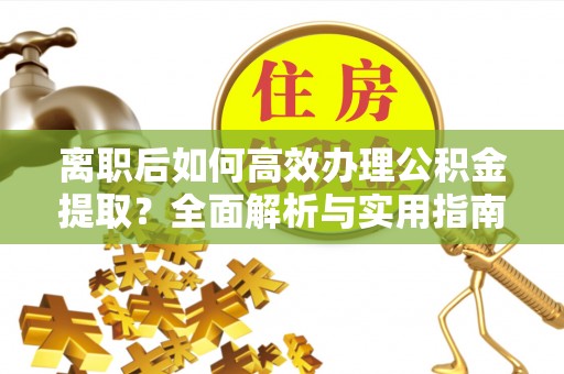 天峨离职后如何高效办理公积金提取？全面解析与实用指南