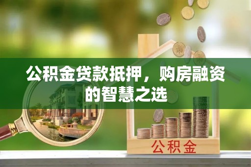 天峨公积金贷款抵押，购房融资的智慧之选