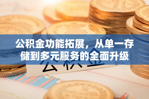 天峨公积金功能拓展，从单一存储到多元服务的全面升级