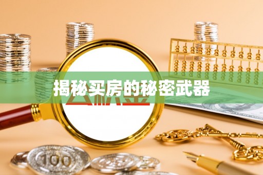 天峨揭秘买房的秘密武器