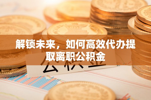 天峨解锁未来，如何高效代办提取离职公积金