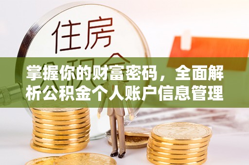 天峨掌握你的财富密码，全面解析公积金个人账户信息管理