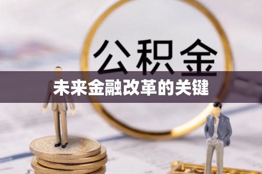 天峨未来金融改革的关键