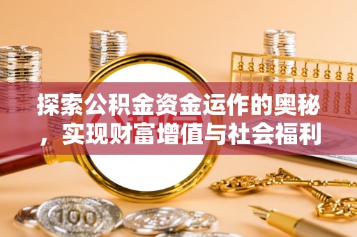 天峨探索公积金资金运作的奥秘，实现财富增值与社会福利双赢