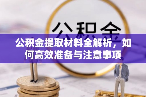 天峨公积金提取材料全解析，如何高效准备与注意事项