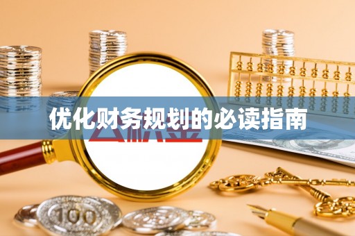 天峨优化财务规划的必读指南