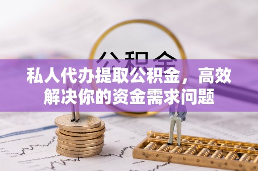 天峨私人代办提取公积金，高效解决你的资金需求问题