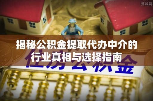 天峨揭秘公积金提取代办中介的行业真相与选择指南