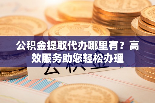 天峨公积金提取代办哪里有？高效服务助您轻松办理