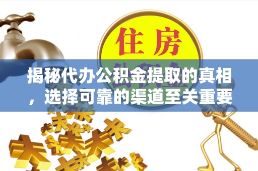 天峨揭秘代办公积金提取的真相，选择可靠的渠道至关重要