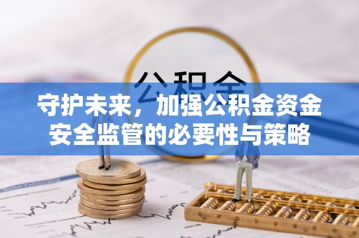 天峨守护未来，加强公积金资金安全监管的必要性与策略
