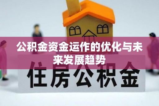 天峨公积金资金运作的优化与未来发展趋势