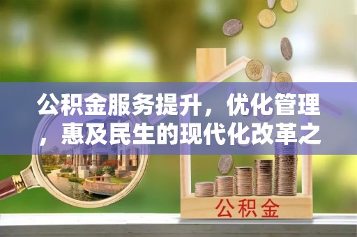 天峨公积金服务提升，优化管理，惠及民生的现代化改革之路