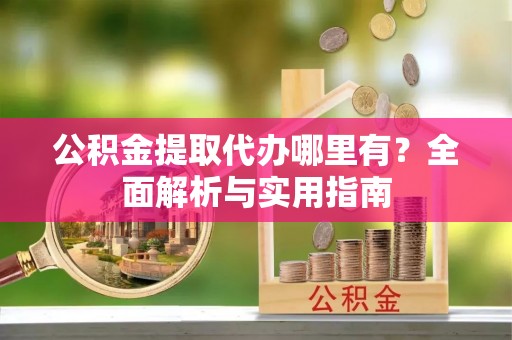 天峨公积金提取代办哪里有？全面解析与实用指南