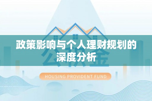 天峨政策影响与个人理财规划的深度分析