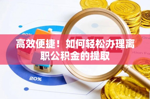 天峨高效便捷！如何轻松办理离职公积金的提取